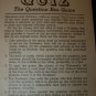 Vintage 1939 QUIZ Question Answer Bee Game Whitman 3933