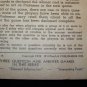 Vintage 1939 QUIZ Question Answer Bee Game Whitman 3933