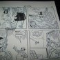 Vintage 1950s Original Comic Book Art ZIPPY CHIMP 1 p14 Faucette