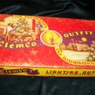 Vintage 1935 Christmas String Lights ClemCo Box Works