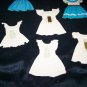 Vintage LINDA Magnetic Paper Doll Toy Clothes Lot