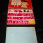 Vintage Toykraft COUNT SPELL Felt Letter Number Toy Set
