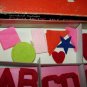 Vintage Toykraft COUNT SPELL Felt Letter Number Toy Set