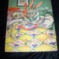 Vintage 1938 PETER RABBIT Ruth E Newton Linen-Like Book