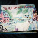 Vintage 1947 FARM ANIMALS SQUEEKUM BOOK McLoughlin~Rare