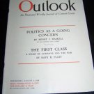 OUTLOOK Magazine Aug 4 1920 LORRAINE WORLD WAR 1 WWI