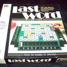 Vintage 1985 LAST WORD Milton Bradley Good COMPLETE 80s