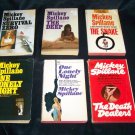 Vintage MIKE HAMMER Mickey Spillane MYSTERY PB Book Lot