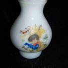 Vintage Glass Nursery Rhyme~Lamp Shade LITTLE BOY BLUE