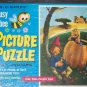 Vintage PETER PUMPKIN EATER Busy Bee Ed-u-Card Puzzle