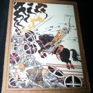 Kay Nielsen Black Horse WIDOWS SON Postcard Art Print