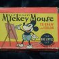 Vintage 1930s Walt Disney MICKEY MOUSE Draw Color BIG LITTLE Book