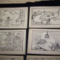 Vintage 1930s Walt Disney MICKEY MOUSE Draw Color BIG LITTLE Book