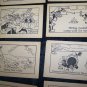 Vintage 1930s Walt Disney MICKEY MOUSE Draw Color BIG LITTLE Book