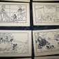 Vintage 1930s Walt Disney MICKEY MOUSE Draw Color BIG LITTLE Book