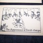 Vintage 1930s Walt Disney MICKEY MOUSE Draw Color BIG LITTLE Book