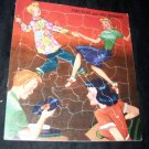 Vintage 1950s FRECKLES & HIS FRIENDS Frame-Tray Puzzle