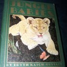 Vintage JUNGLE BABIES Edyth Kaigh-Eustace Illustrated Children's Book