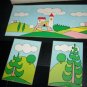 Vintage MAGNETIC Play Theatre Toy Toia Czechoslovakia