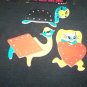 Vintage 1960s BASKET ZOO Animal Weaving Toy Play Set