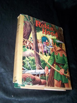 Vintage ROBIN HOOD Whitman HC/DJ Howard Pyle Hess Book