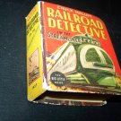 Vintage CHUCK MALLOY RAILROAD DETECTIVE by Will Gould Big Little Book