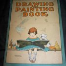 Antique DRAWING PAINTING BOOK McLoughlin Brothers Childrens
