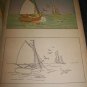 Antique DRAWING PAINTING BOOK McLoughlin Brothers Childrens