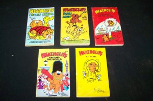 Vintage Heathcliff Comic Book Cat~Geo Gately Book Lot