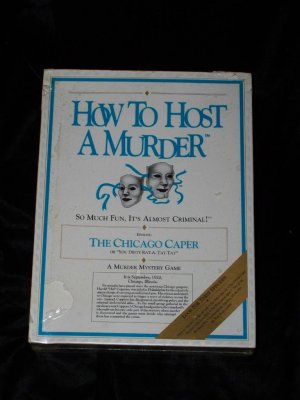 New Mint Vintage How to Host a Murder: The Chicago Caper Game