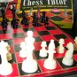 Vintage 1972 Plastic Learn CHESS TUTOR Board Game Lowes