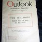 Vintage OUTLOOK Magazine November 15 1916 Elections