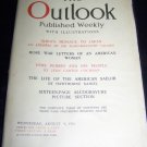Vintage OUTLOOK Magazine Aug 9 1916 INDIA'S MESSAGE TO JAPAN