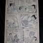 Vintage Original Comic Book Art ZIPPY THE CHIMP #1 p4 TV Monkey