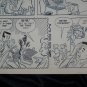 Vintage Original Comic Book Art ZIPPY THE CHIMP #1 p4 TV Monkey