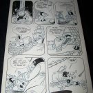 Vintage 1950s Original Comic Book Art Peter Pan ZIPPY CHIMP 1 p24