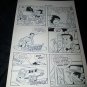 Vintage 1950s Original Comic Book Art ZIPPY CHIMP 1 p27 Faucette