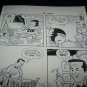 Vintage 1950s Original Comic Book Art ZIPPY CHIMP 1 p27 Faucette