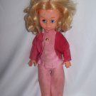 Vintage 1960s Blonde Girl Vinyl 11" Doll Hong Kong
