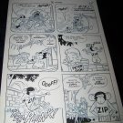 Vintage 1950s Original Comic Book Art Peter Pan ZIPPY THE CHIMP 1 p25