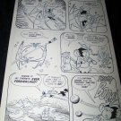 Vintage 1950s Original Comic Book Art Peter Pan ZIPPY CHIMP 1 p22