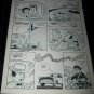Vintage 1950s Original Comic Book Art ZIPPY CHIMP 1 p28 Faucette