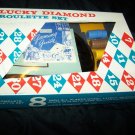 Vintage 1960s Lucky Diamond Casino ROULETTE SET Game Toy