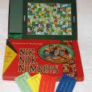 Vintage Cadaco NIK-NAK NUMBERS Board Game MINT Complete
