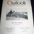 Vintage OUTLOOK Magazine Nov 28 1923 NEW SAHARA Brogues