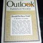 Antique OUTLOOK Magazine July 1913 SHOULD HE HAVE TOLD?