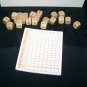Vintage SCRABBLE SENTENCE CUBE GAME Selchow & Righter