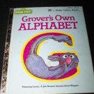 Vintage Grover's Own Alphabet 1978 Little Golden Book