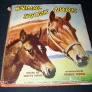 Vintage 1954 ANIMAL STORY BOOK Illustrated Platt & Munk