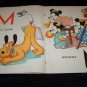 Vintage 1938 MICKEY MOUSE Walt Disney Alphabet/ABC Whitman Book 1930s